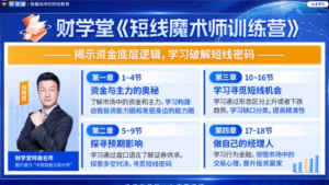 财学堂刘煦然老师《短线魔术师训练营》系统课看最鲜网，看新知识-提供各类互联网项目，互联网副业，职场技能课程，股票期货投资, 校园课程，升学考试等有价值的知识看最鲜网，看新知识
