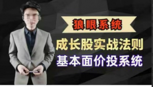 股道九杨基本面狼眼系统，成长股实战法则，基本面价投系统看最鲜网，看新知识-提供各类互联网项目，互联网副业，职场技能课程，股票期货投资, 校园课程，升学考试等有价值的知识看最鲜网，看新知识