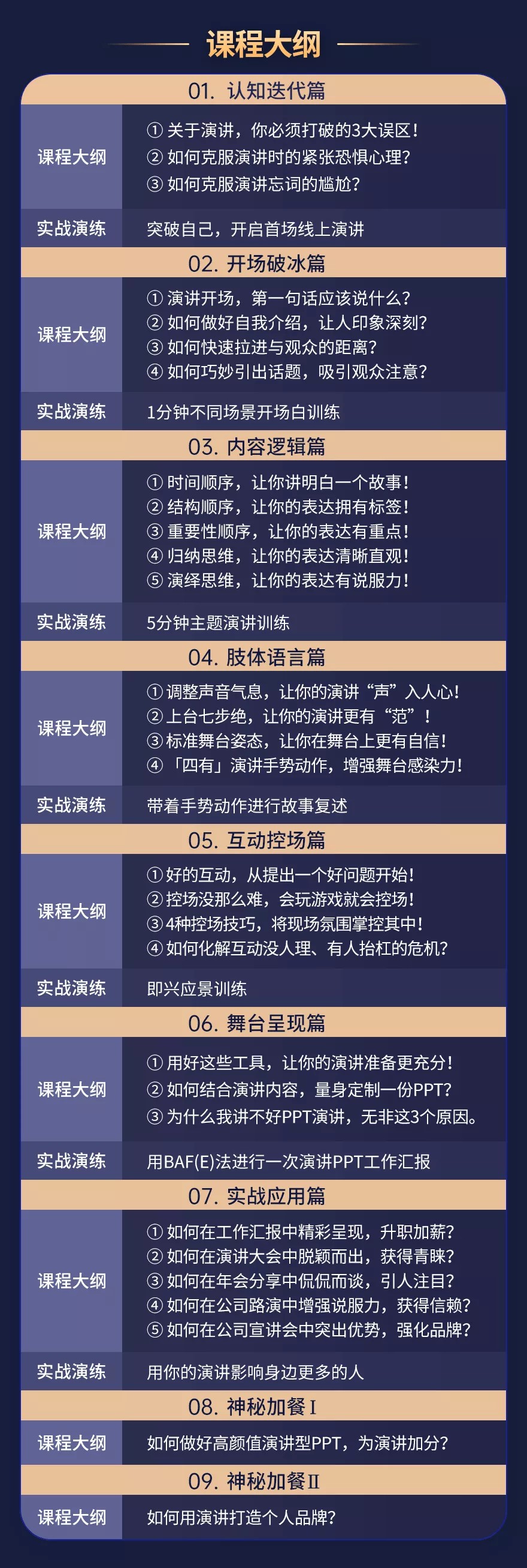 从0到1搞定即兴演讲特训营