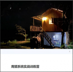 【外汇交易】鹰猎系统实战训练营看最鲜网，看新知识-提供各类互联网项目，互联网副业，职场技能课程，股票期货投资, 校园课程，升学考试等有价值的知识看最鲜网，看新知识