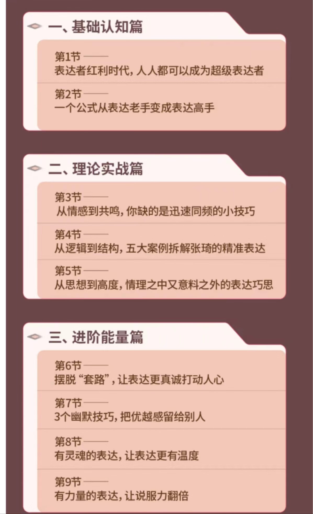 张琦超级表达课（视频课）更，你的表达价值千万，会说话成大事