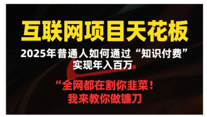 2025年容易翻身网创项目天花板看最鲜网，看新知识-提供各类互联网项目，互联网副业，职场技能课程，股票期货投资, 校园课程，升学考试等有价值的知识看最鲜网，看新知识