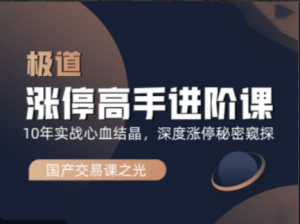 作手逍遥风极道蓝冰系列涨停高手进阶课看最鲜网，看新知识-提供各类互联网项目，互联网副业，职场技能课程，股票期货投资, 校园课程，升学考试等有价值的知识看最鲜网，看新知识