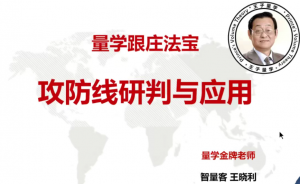 量学云讲堂智量客王晓利 量学跟庄法宝 第23期+第1段位课看最鲜网，看新知识-提供各类互联网项目，互联网副业，职场技能课程，股票期货投资, 校园课程，升学考试等有价值的知识看最鲜网，看新知识