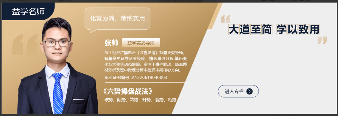 【益学堂】张帅-六势操盘战法 2022年看最鲜网，看新知识-提供各类互联网项目，互联网副业，职场技能课程，股票期货投资, 校园课程，升学考试等有价值的知识看最鲜网，看新知识