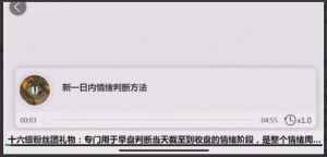 财品新亿财品新壹 财品新一 日内情绪判断方法 音频+文档看最鲜网，看新知识-提供各类互联网项目，互联网副业，职场技能课程，股票期货投资, 校园课程，升学考试等有价值的知识看最鲜网，看新知识