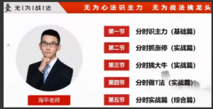 海平：分时擒牛（第二十九期：20230519-0524）看最鲜网，看新知识-提供各类互联网项目，互联网副业，职场技能课程，股票期货投资, 校园课程，升学考试等有价值的知识看最鲜网，看新知识