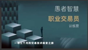 愚者智慧《职业交易员训练营》二期看最鲜网，看新知识-提供各类互联网项目，互联网副业，职场技能课程，股票期货投资, 校园课程，升学考试等有价值的知识看最鲜网，看新知识