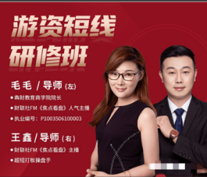毛毛游资短线研修班 系统讲解股票短线战法看最鲜网，看新知识-提供各类互联网项目，互联网副业，职场技能课程，股票期货投资, 校园课程，升学考试等有价值的知识看最鲜网，看新知识