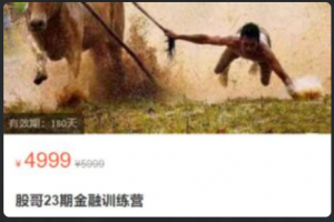 股哥训练营 只会炒股第23期2022.2看最鲜网，看新知识-提供各类互联网项目，互联网副业，职场技能课程，股票期货投资, 校园课程，升学考试等有价值的知识看最鲜网，看新知识
