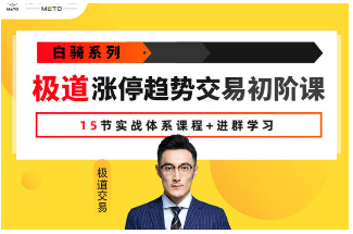 极道男神交易员白骑系列涨停趋势实战初阶课看最鲜网，看新知识-提供各类互联网项目，互联网副业，职场技能课程，股票期货投资, 校园课程，升学考试等有价值的知识看最鲜网，看新知识