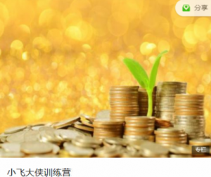 小飞训练营7期看最鲜网，看新知识-提供各类互联网项目，互联网副业，职场技能课程，股票期货投资, 校园课程，升学考试等有价值的知识看最鲜网，看新知识