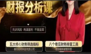 航姐的投研圈 财报分析课，航姐带你掌握财报分析技能看最鲜网，看新知识-提供各类互联网项目，互联网副业，职场技能课程，股票期货投资, 校园课程，升学考试等有价值的知识看最鲜网，看新知识