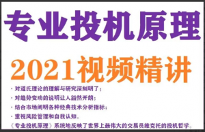 专业投机原理 视频精讲看最鲜网，看新知识-提供各类互联网项目，互联网副业，职场技能课程，股票期货投资, 校园课程，升学考试等有价值的知识看最鲜网，看新知识