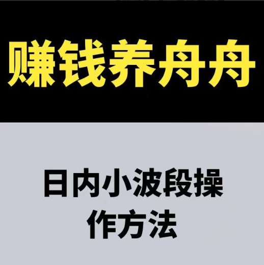 赚钱养舟舟 日内小波段操作方法 期货课程看最鲜网，看新知识-提供各类互联网项目，互联网副业，职场技能课程，股票期货投资, 校园课程，升学考试等有价值的知识看最鲜网，看新知识