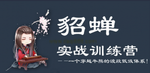 貂蝉论股-貂蝉波段训练营（第7期）文档看最鲜网，看新知识-提供各类互联网项目，互联网副业，职场技能课程，股票期货投资, 校园课程，升学考试等有价值的知识看最鲜网，看新知识