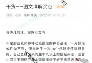来杯冰美 图文详解买点 1文档看最鲜网，看新知识-提供各类互联网项目，互联网副业，职场技能课程，股票期货投资, 校园课程，升学考试等有价值的知识看最鲜网，看新知识