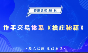 德财院翰林老师作手交易体系《擒庄秘籍》高阶系统课26节看最鲜网，看新知识-提供各类互联网项目，互联网副业，职场技能课程，股票期货投资, 校园课程，升学考试等有价值的知识看最鲜网，看新知识