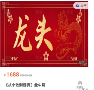 作手小泽《从散户到游资的24节课》看最鲜网，看新知识-提供各类互联网项目，互联网副业，职场技能课程，股票期货投资, 校园课程，升学考试等有价值的知识看最鲜网，看新知识