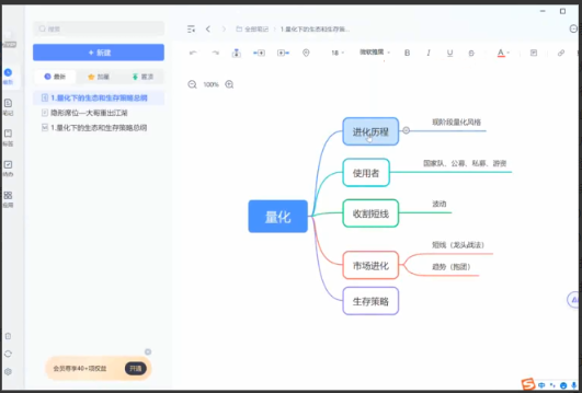 神行研习社第一期视频8.4直播 量化下的生态和生存策略总纲 2视频看最鲜网，看新知识-提供各类互联网项目，互联网副业，职场技能课程，股票期货投资, 校园课程，升学考试等有价值的知识看最鲜网，看新知识