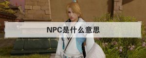 npc是什么意思 （什么是npc）看最鲜网，看新知识-提供各类互联网项目，互联网副业，职场技能课程，股票期货投资, 校园课程，升学考试等有价值的知识看最鲜网，看新知识