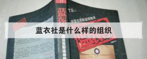 蓝衣社是什么组织（蓝衣社是干什么的）看最鲜网，看新知识-提供各类互联网项目，互联网副业，职场技能课程，股票期货投资, 校园课程，升学考试等有价值的知识看最鲜网，看新知识