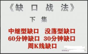 2020老姜盘口语言-缺口战法看最鲜网,看新知识-提供各类互联网项目,互联网副业,职场技能课程,股票期货投资, 校园课程,升学考试等有价值的知识看最鲜网,看新知识