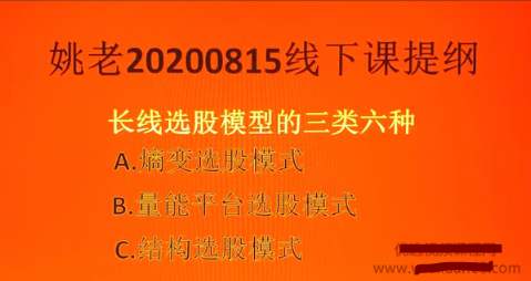 量学讲堂姚工视频2020年版815线下特训班全集 14视频看最鲜网，看新知识-提供各类互联网项目，互联网副业，职场技能课程，股票期货投资, 校园课程，升学考试等有价值的知识看最鲜网，看新知识
