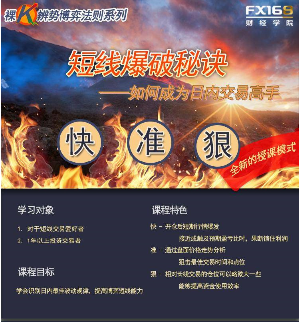 戴翀《短线爆破秘诀课程》 2019录播版看最鲜网，看新知识-提供各类互联网项目，互联网副业，职场技能课程，股票期货投资, 校园课程，升学考试等有价值的知识看最鲜网，看新知识