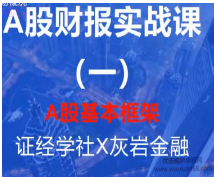 跟巴菲特学看上市公司财务报表 A股财报实战课看最鲜网，看新知识-提供各类互联网项目，互联网副业，职场技能课程，股票期货投资, 校园课程，升学考试等有价值的知识看最鲜网，看新知识