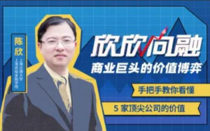 陈欣：商业巨头的价值博弈看最鲜网，看新知识-提供各类互联网项目，互联网副业，职场技能课程，股票期货投资, 校园课程，升学考试等有价值的知识看最鲜网，看新知识
