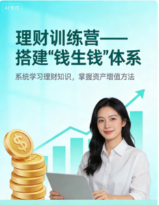 理财训练营——搭建“钱生钱”体系看最鲜网，看新知识-提供各类互联网项目，互联网副业，职场技能课程，股票期货投资, 校园课程，升学考试等有价值的知识看最鲜网，看新知识