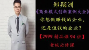《商业模式创新案例大全》94讲看最鲜网，看新知识-提供各类互联网项目，互联网副业，职场技能课程，股票期货投资, 校园课程，升学考试等有价值的知识看最鲜网，看新知识