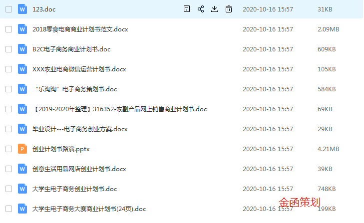 大学生创新创业计划书,商业路演融资ppt